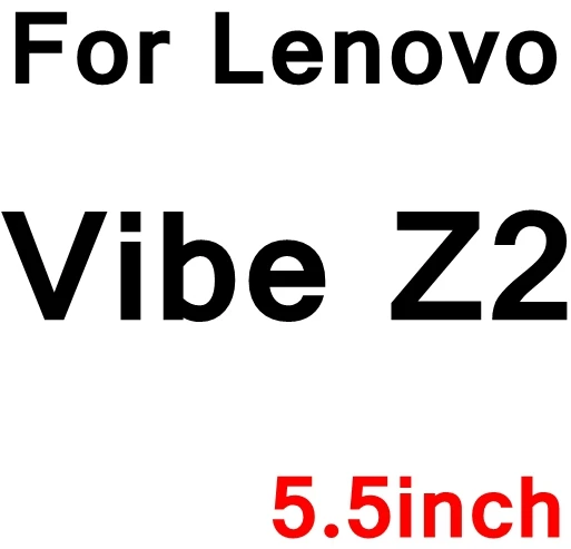 С уровнем твердости 9H 2.5D 0,26 мм закаленное Стекло для lenovo A536 A5000 A1000 K3 Примечание K3 S580 S90 Z90 A2010 Lemon 3 Vibe Z2 SI Lite ZUK Z2 Pro A916 - Цвет: For vibe Z2