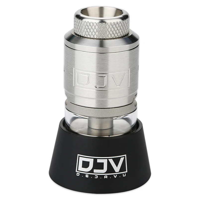 

Original DEJAVU RDTA 2ml Rebuildable Tank Dual Coils Building & Leak-Proof Ecig Vape Rdta Atomizer
