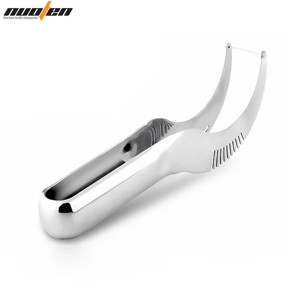 

Nuoten Brand Stainless Steel Watermelon Melon Slicer Cutter Knife Corer Fruit Vegetable Tools Silver Easy And Safe To Use