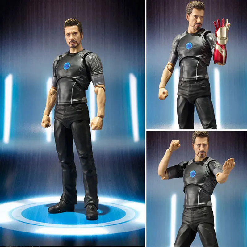 Iron Man 3 Tony Stark Tony's Powered Stage Toy Action Figure Model Gift ... - Iron Man 3 Tony Stark Tony S PowereD Stage Toy Action Figure MoDel Gift