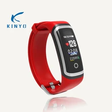 Очаровательные часы для измерения артериального давления, монитор сердечного ритма, фитнес-трекер, спортивные часы для ios, android, bluetooth, smartband