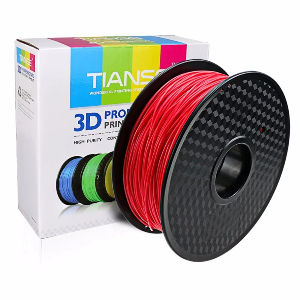 

TIANSE 3D Printer Filament PLA 1.75mm 3D Printer Materials Print Lines 3D Printing Supplies