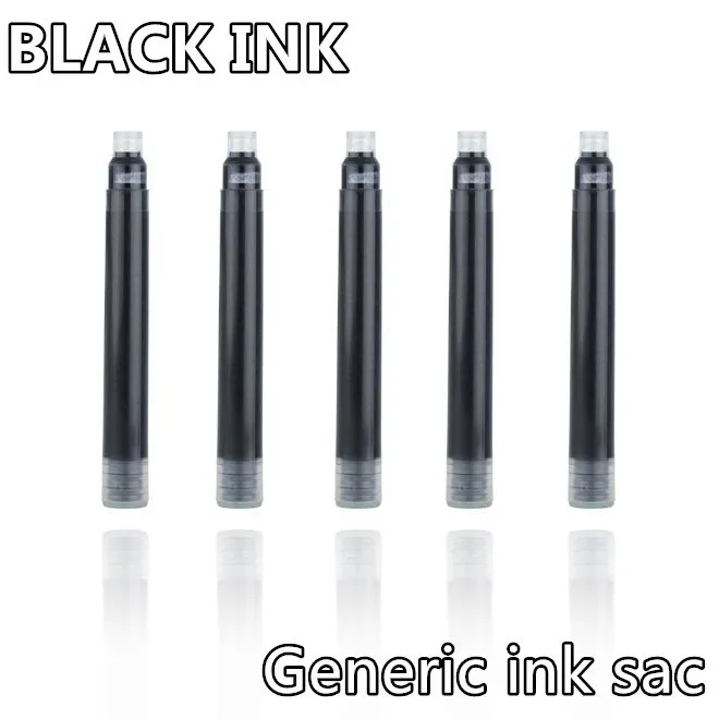 Jinhao X750 Делюкс Матовый Черный Средний Перьевая ручка 18kgp - Цвет: J