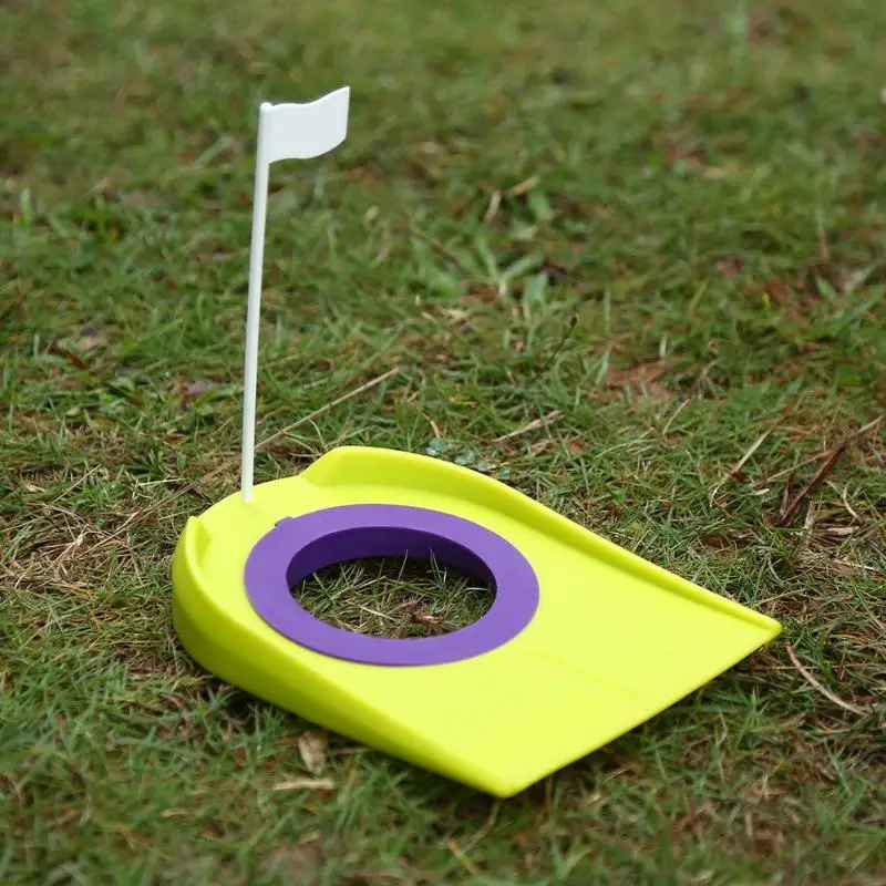 Для гольфа отверстия Пластик ввод Кубок устройство Практика Учебные пособия для гольфа Аксессуары для гольфа устройство Практика Учебные