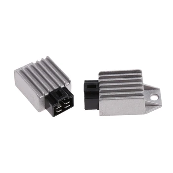 

Hot New 1 Pair GY6 50cc 125cc 150cc Voltage Regulator Rectifier DC 12V 4Pin Moped Scooter ATV High Quality