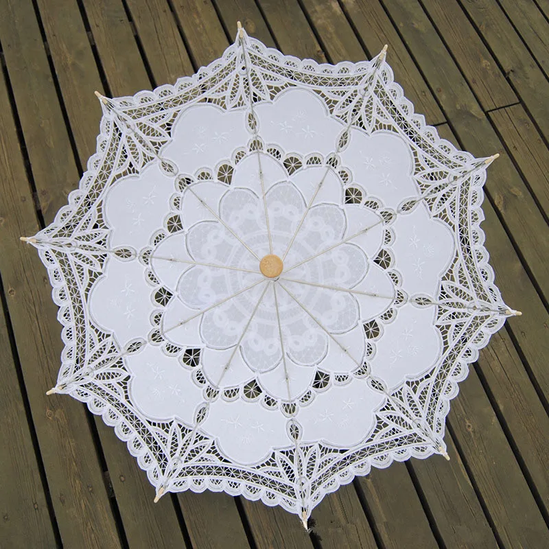 Fashion-Lace-Umbrella-Cotton-Embroidery-Bride-Umbrella-White-Ivory-Battenburg-Lace-Parasol-Umbrella-Wedding-Umbrella-Decorations (3)