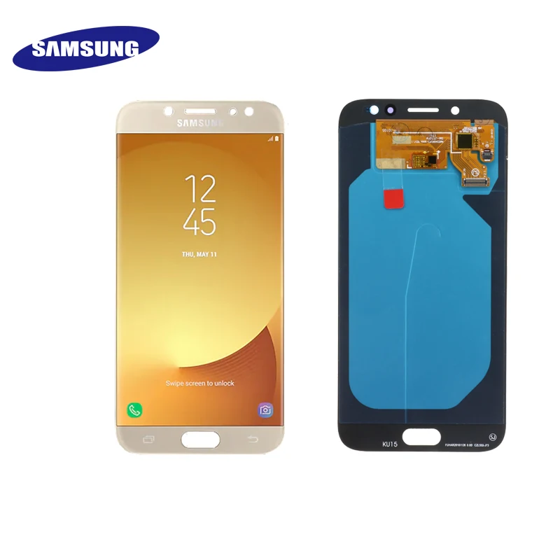 5,5 ''OLED дисплей для SAMSUNG Galaxy J7 Pro J730 lcd для SAMSUNG J7 дисплей сенсорный экран дигитайзер J730F тест