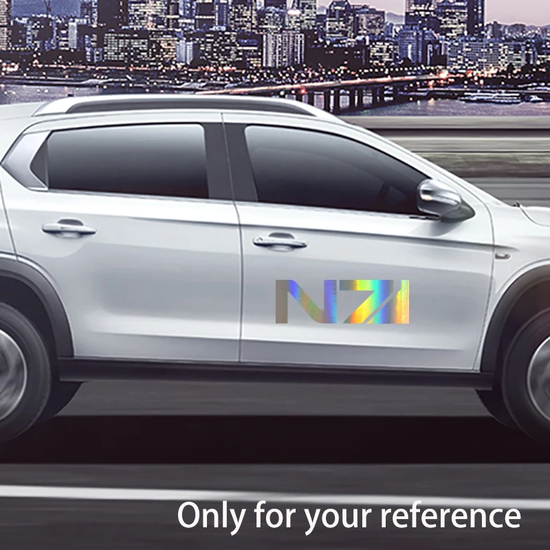 Mass Effect N7 Adhesive Originality Car Sticker Vinyl Decal Blackwhitelaser 15X4 (5)