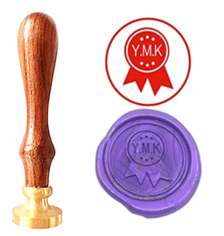 Bow Ties Monogram Vintage Custom Picture Logo Luxury Wax Seal Sealing