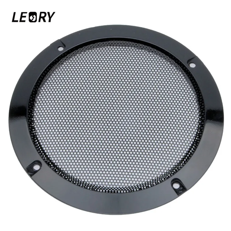 LEORY 1 Pair Multi choices Round Speaker Protective Mesh Net Cover Speaker Grille 4/ 5/ 6.5/ 8