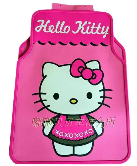 Girls Women S Fashion Cute Cartoon Hello Kitty Latex Waterproof