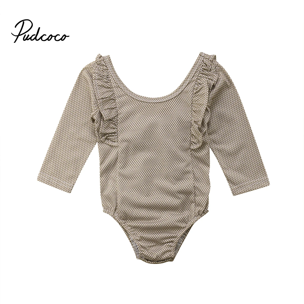 

Brand newborn baby boy girl clothes set infantil clothing casaco infantil bebes boy girl clothing small Plaid O Neck Long Sleeve