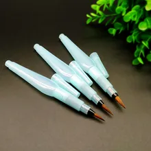 3 шт. чернильная ручка для каллиграфии цвета воды Рисование Живопись иллюстрация кисть для письма большая емкость многоразовая Ручка Кисть для воды