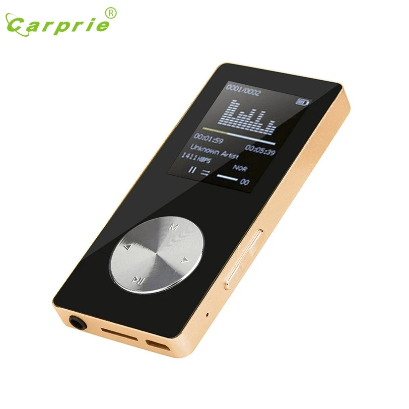 CARPRIE mp3 плеер 1 8 дюйма TFT черный 4G HiFi без потерь звука музыкальный FM рекордер TF