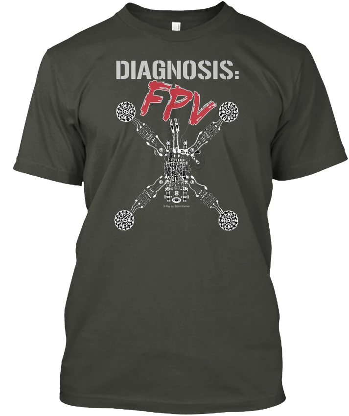 

Fpv Quadcopter X-ray - Diagnosis Popular Tagless Tee T-Shirt
