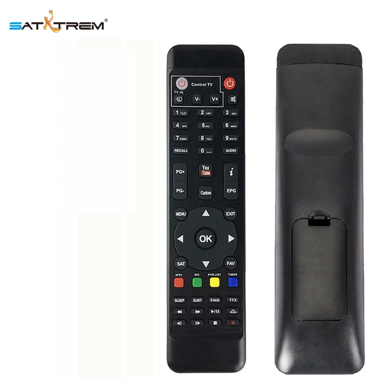 

Satxtrem IR Remote Control For Freesat V8 Super V8 Golden V8 Nova V9 Pro Digital DVB-S2/T2/C HD Satellite Receiver
