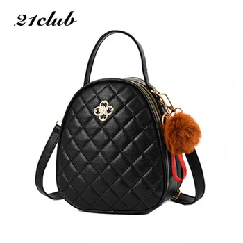 

21CLUB Brand Small Casual Diamond lattice Crossbody Bags For Women Travel Shopping Party Cute Women's Shoulder Messenger Bags