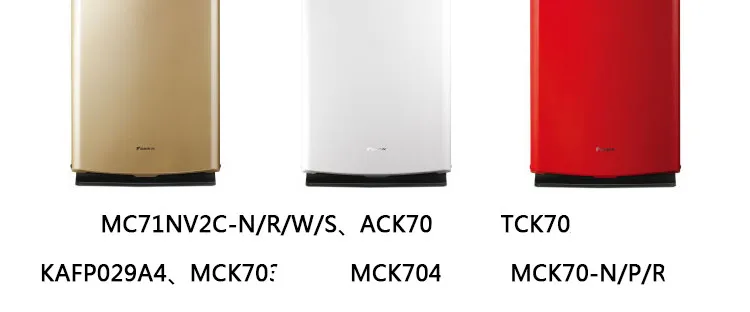 1 компл.(2 шт.) очиститель воздуха фильтр hepa для замены Daikin MC71NV2C-N/W/R/S ACK70N/P/R MKC703 MKC704 AKC70 TCK70