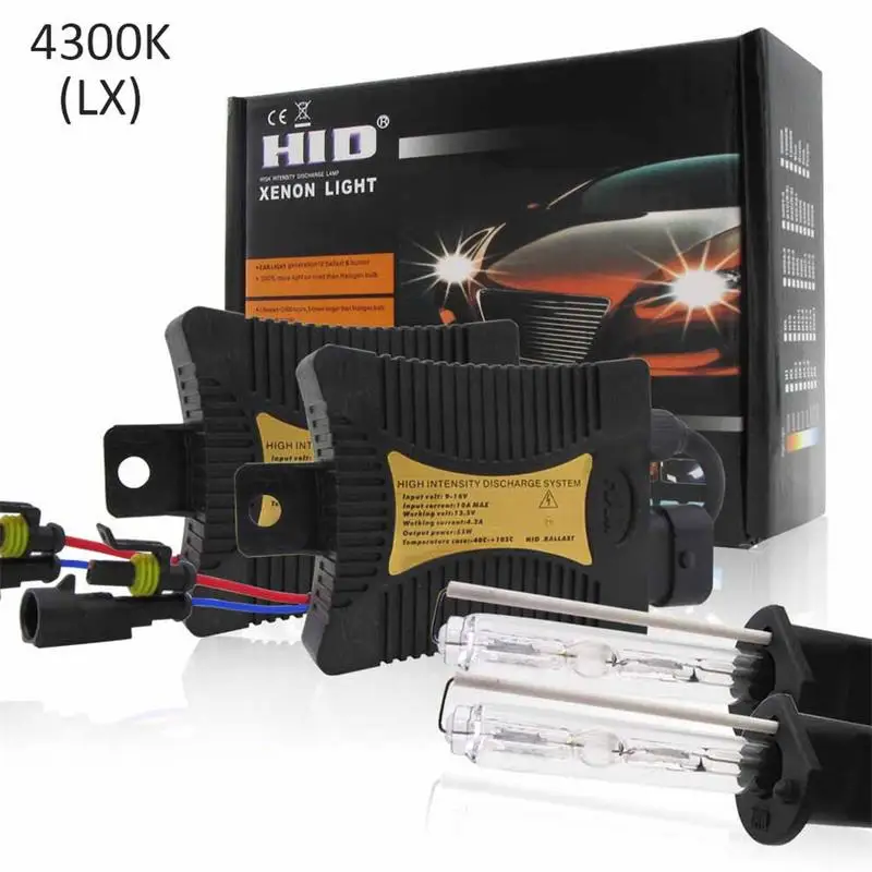9-16 V H1 HID головной свет 55 W фонарик 3000 k, 4300 k, 5000 k, 6000 k, 8000 k, 10000 k, 12000 k - Испускаемый цвет: 4300k LX style