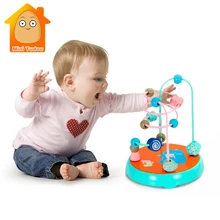 6 месяцев Детские игрушки ToT бусины игрушка для малышей Дети Красочные вокруг бисера лабиринт математическая игрушка малыш образовательная модель