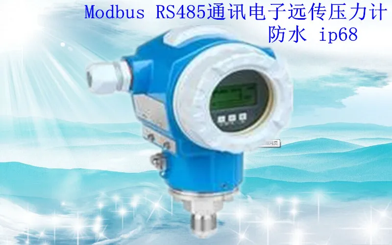 

Remote Transmission Pressure Gauge Digital Electronic Display Pressure Gauge RS485 Modbus/188 Protocol Waterproof
