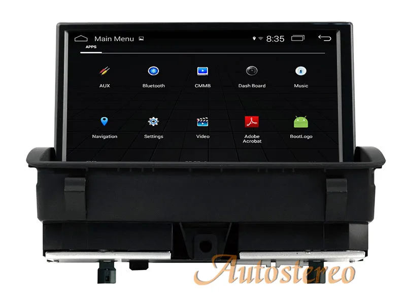 Sale Car DVD CD player GPS Navigation Auto radio Stereo Navi For Audi Q3 2011-2015 with FM WIFI Smart Entertainment  Unit 5