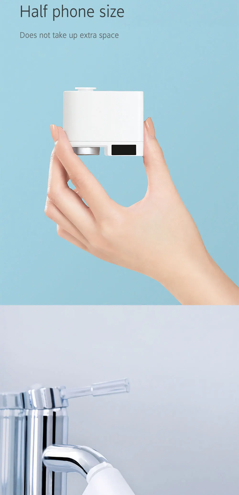 Xiaomi ZaJia автоматическое сенсорное инфракрасное Индукционное устройство для экономии воды регулируемый водный диффузор для кухни ванной раковины кран