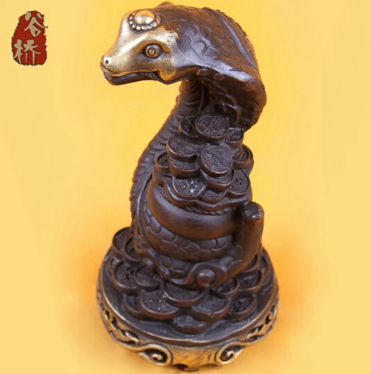

B0601 425Bronze sculpture, lucky decoration crafts copper lucky bronze sculpture, decoration statue