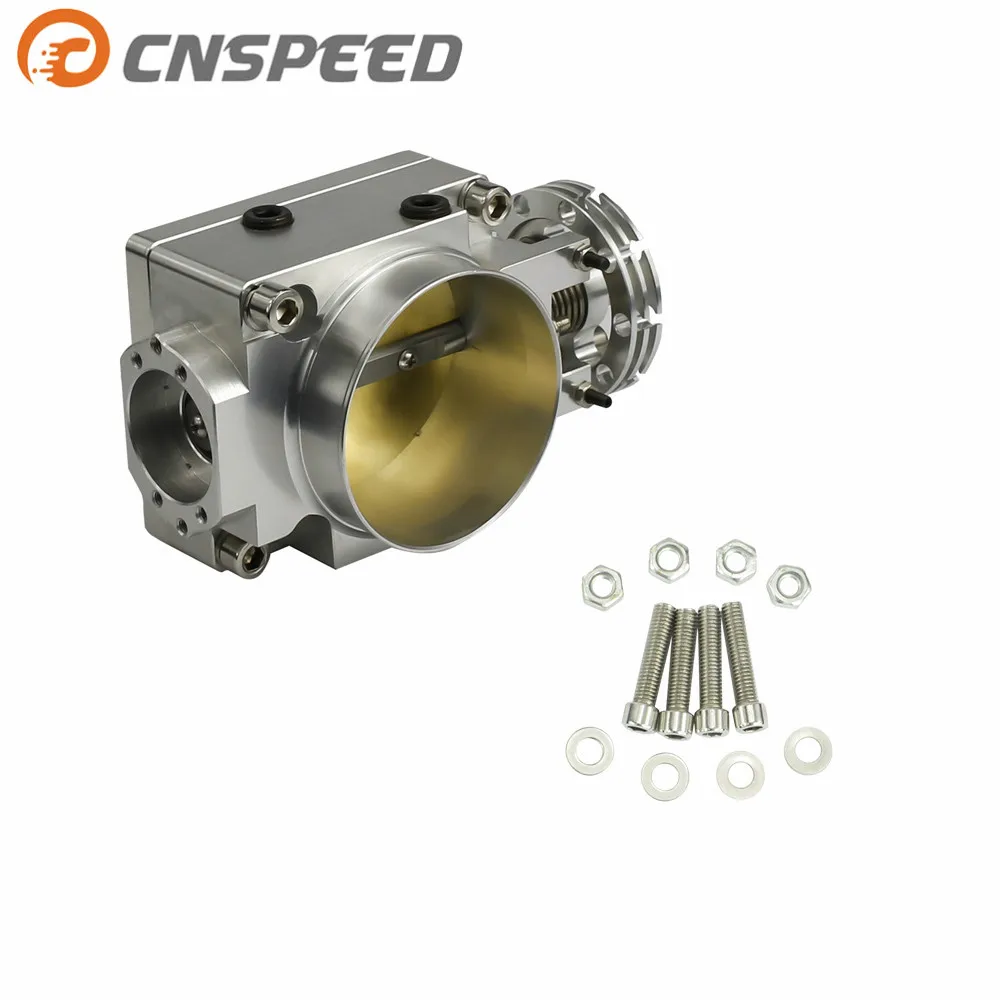 CNSPEED 70 мм корпус дроссельной заслонки для Nissan SR20 S13 S14 S15 SR20DET 240SX болт корпуса дроссельной заслонки на ЧПУ YC100844-Sl