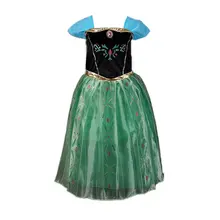 ; ; Новинка года; костюм Эльзы для маленьких девочек; костюм для ролевых игр; платье принцессы с вышивкой; фатиновые платья для маленьких девочек