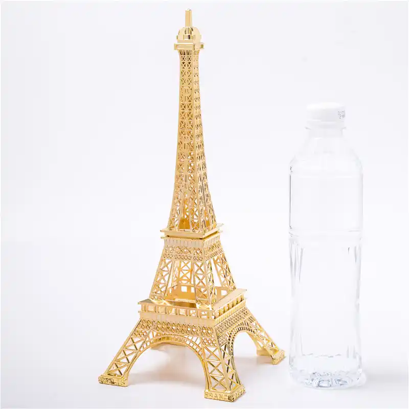 Gold Eiffel Tower Decor Zinc Alloy Home Decoration Improvement Gold Eiffel Tower Decor Zinc Alloy Home