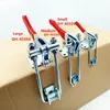 1pcs Galvanized Hand Tool Latch type fixed pin Adjustable Hasp Fastener, Vertical Quick Clamp Toggle Latch, Catch Hasps Trailer ► Photo 2/6