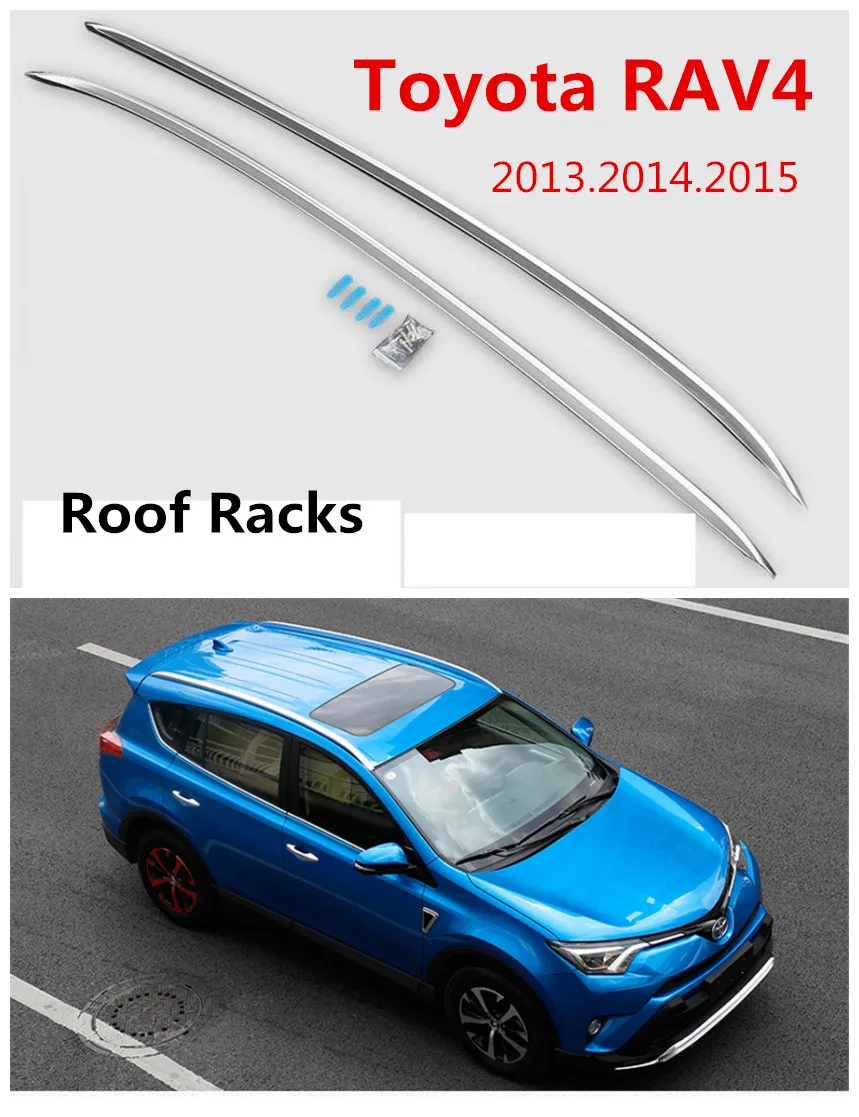 

For Toyota RAV4 2013.2014.2015 Auto Roof Racks Luggage Rack High Quality Brand New Aluminium Alloy European style Car Accessorie