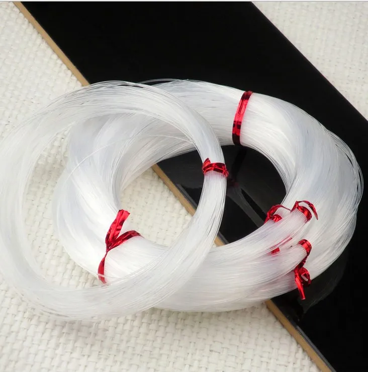 

Round transparent Beaded fishing line / non elastic crystal line / handmade DIY Beaded wire material