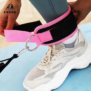 

Door Pull Rope Accessories Gantry Frame Practice Leg Training Hip Fitness Stretch With Foot Ring Leggings Buckle Ankle Strap Set
