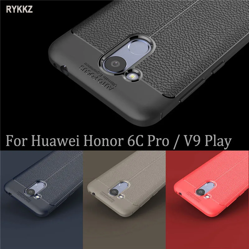 

For Huawei Honor 6C Pro Case Soft Silicone Protector Phone Cover For Huawei Honor6c 6 c 6cpro V9 Play Case ShockProof TPU Cover
