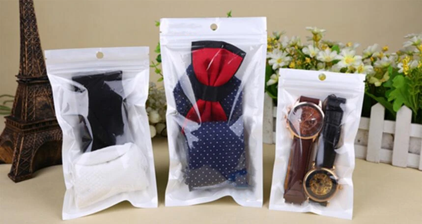 

3000pcs 10.5*15cm Resealable Waterproof dust Electronic parts Plastic pouch plastic Zipper Zip Lock Packaging With Hang Hole bag