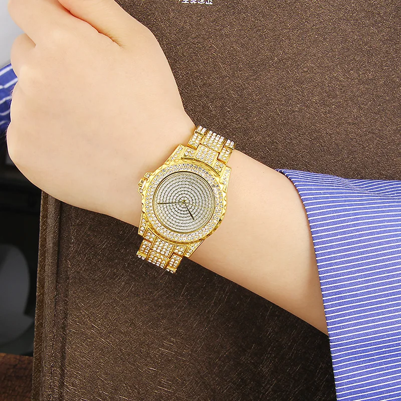 

2018 Top Brand Silver Luxury Women Dress Watch Rhinestone Ceramic Crystal Quartz Watches Magic Women Wrist Watch Female reloj