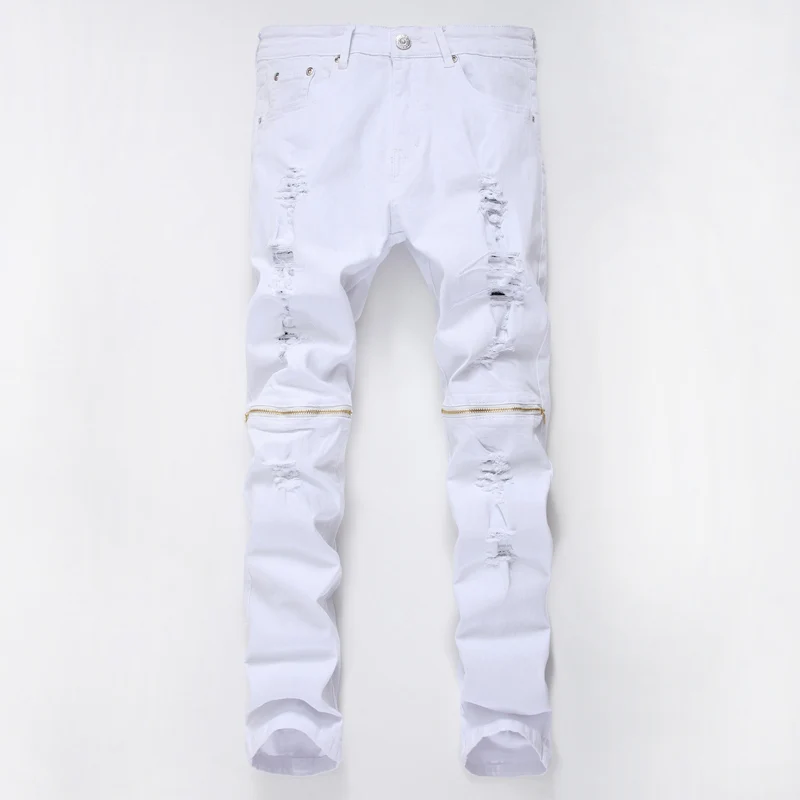 designer white jeans mens