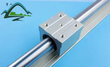 

one set SBR16 1200mm with 2 blocks sbr16uu Linear Motion guide supported rail SBR linear shaft 16mm for CNC