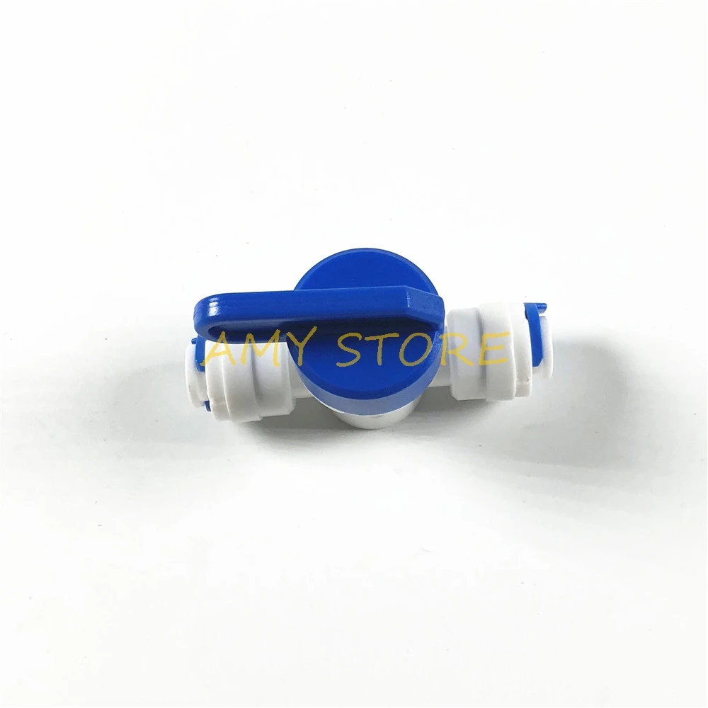 1/" встроенная трубка RO водопроводный кран запорный шаровой клапан быстрое соединение аквариумный фильтр система обратного осмоса