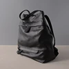 Sac à dos femme en cuir véritable sacs pour filles école sac à dos marron sac à dos mode cuir de vache souple femmes sacs à bandoulière fourre-tout ► Photo 2/6