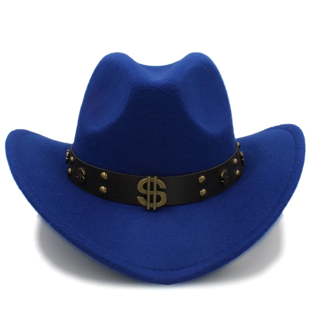 Pria Wol Hollow Western Koboi Topi R 