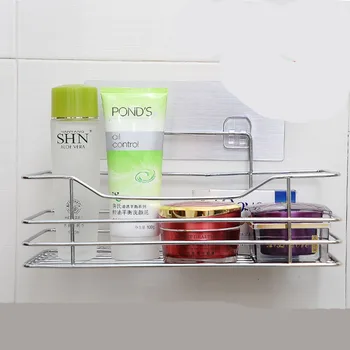 

1 PC Stainless Steel Towel Rack Bathroom Storage Shelves