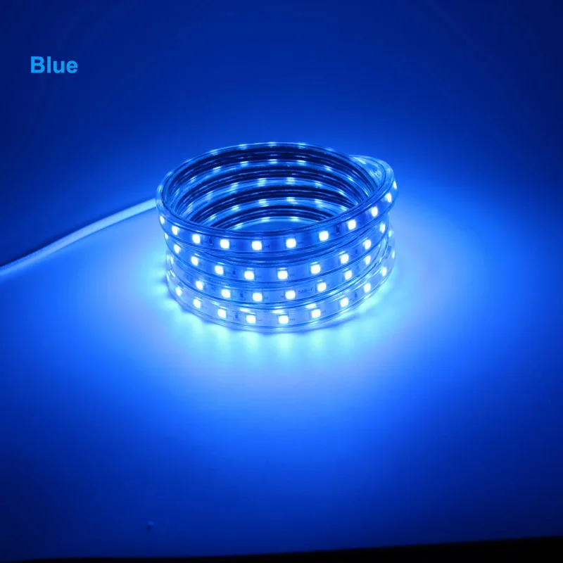 220v 5050 3chip strip blue-