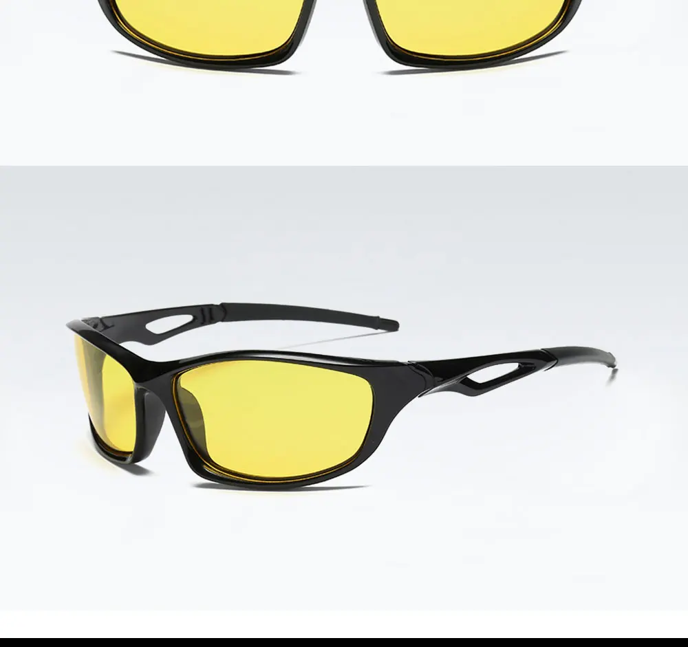 VEGA Eyewear Sports Sunglasses Men Polarized Clear Riding Bike Sunglasses Women Sports Glasses at Night Cycling Sunglasses 202 (1)