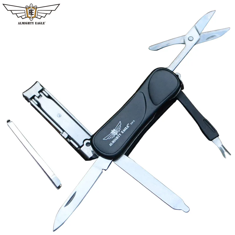 ALMIGHTY EAGLE Multifunction tools Nail clippers Knife Scissors Blade