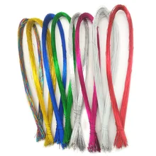 50 шт. 22# материал s нейлон цветок чулок железные аксессуары к проводам цветочный резиновая проволока DIY шелковая сетка цветок материал для изготовления 0,8 мм