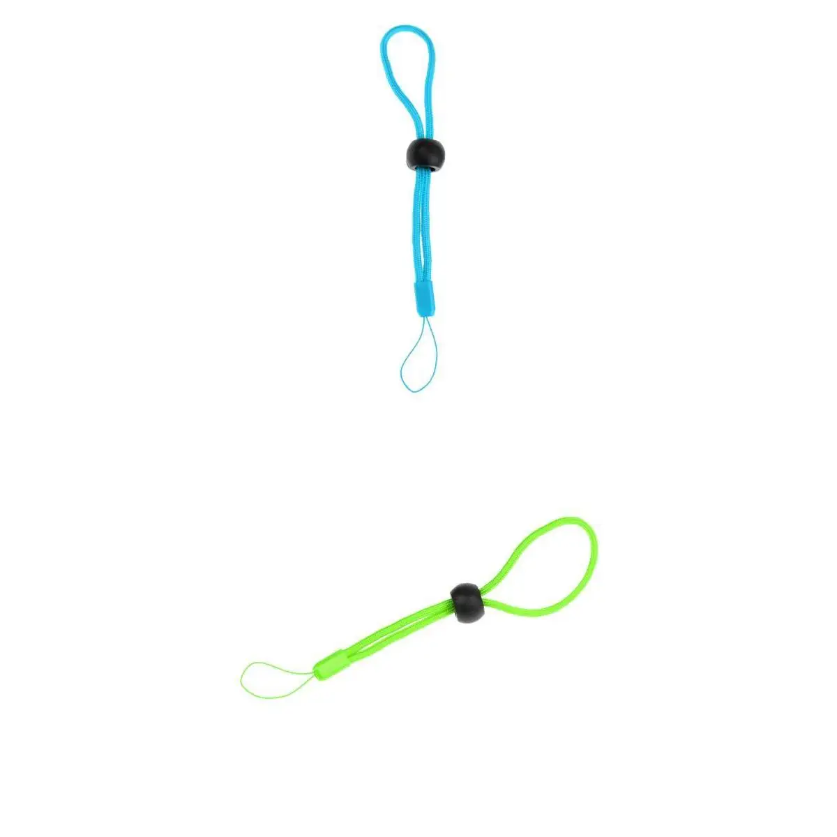 2Pcs Durable Nylon Adjustable Scuba Diving Hand Wrist Strap Lanyard For Camera Phone, Green+Blue 2Pcs Durable Nylon Adjustable Scuba Diving Hand Wrist Strap Lanyard For Camera Phone, Green+Blue