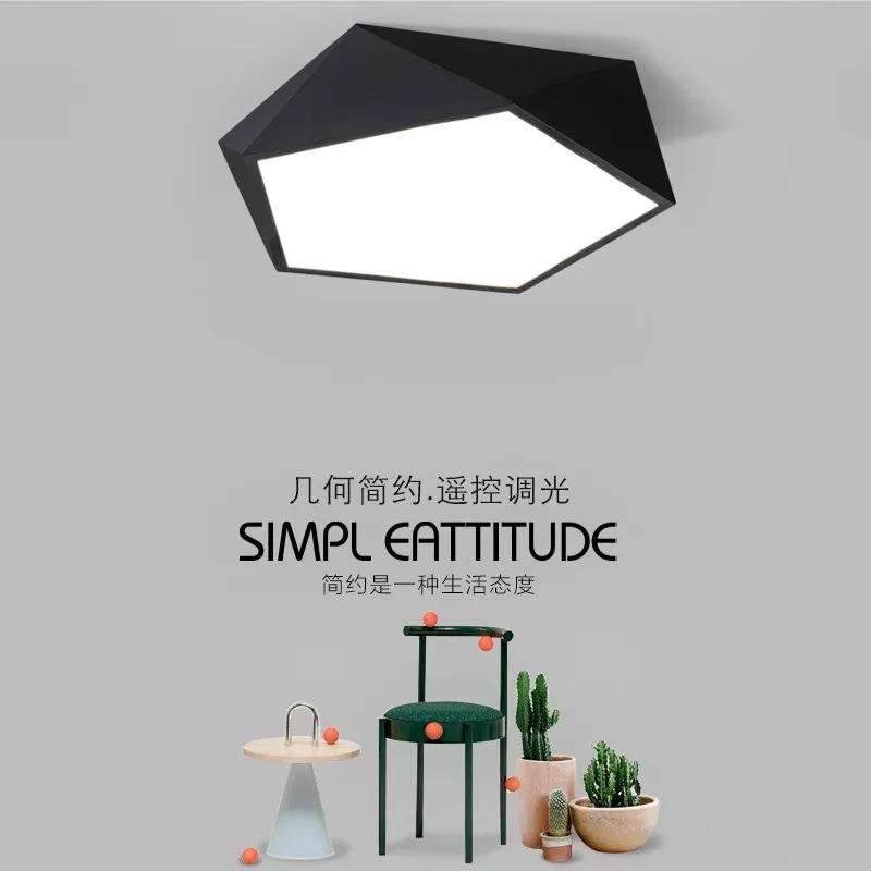 

LED Modern creative ceiling lights bedroom Round Ceiling lighting simple Novelty children room fixtures study ceiling lamps
